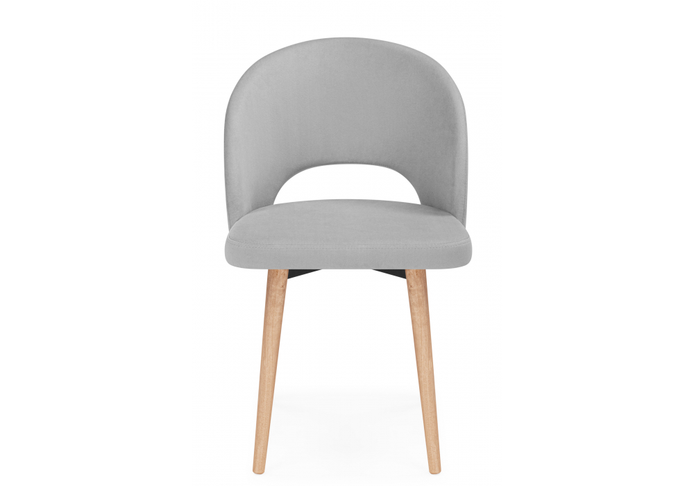 Деревянный стул Курбис 360 светло-серый (zd 960) / светлое дерево