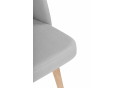 Деревянный стул Курбис 360 светло-серый (zd 960) / светлое дерево
