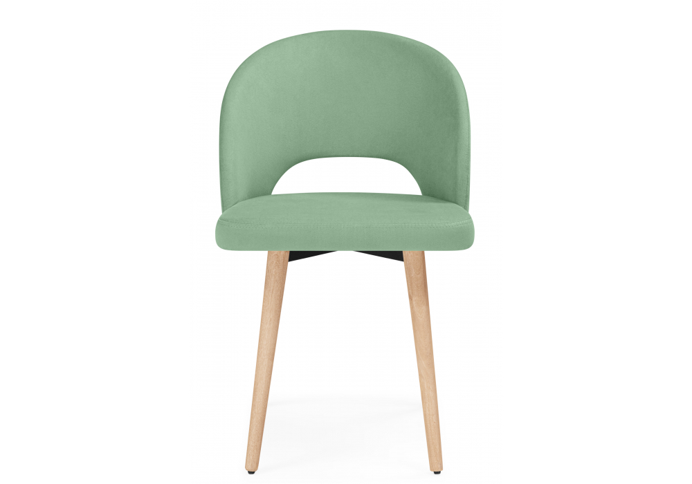 Деревянный стул Курбис фисташковый (zd 651) / светлое дерево