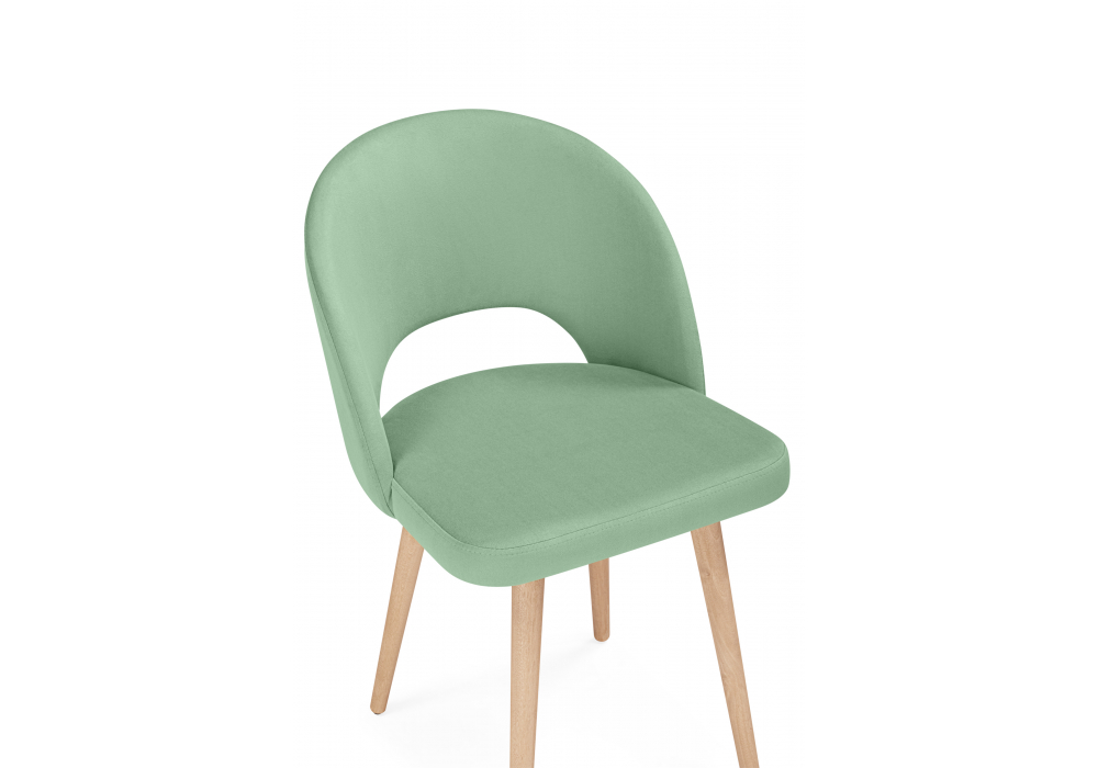 Деревянный стул Курбис фисташковый (zd 651) / светлое дерево