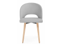 Деревянный стул Курбис светло-серый (zd 960) / светлое дерево
