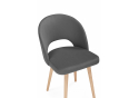 Деревянный стул Курбис темно-серый (zd 995) / светлое дерево