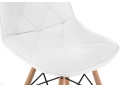 Деревянный стул Kvadro 1 white / wood