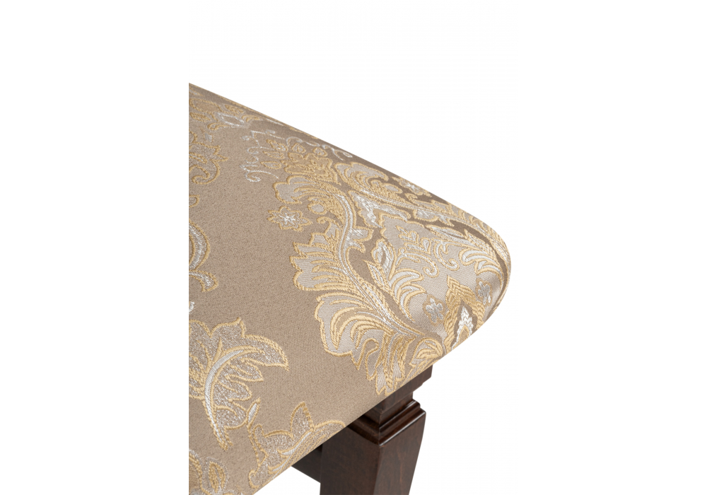 Деревянный стул Ларс вивальди нуга / орех темный