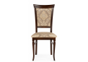Деревянный стул Ларс вивальди нуга / орех темный