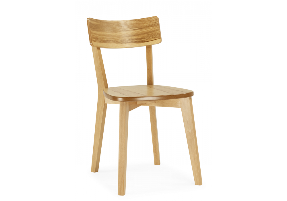 Деревянный стул Линда жесткое сидение дуб / вивид дуб