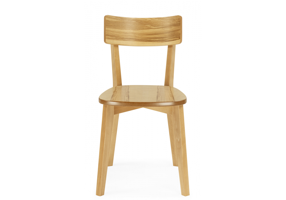 Деревянный стул Линда жесткое сидение дуб / вивид дуб