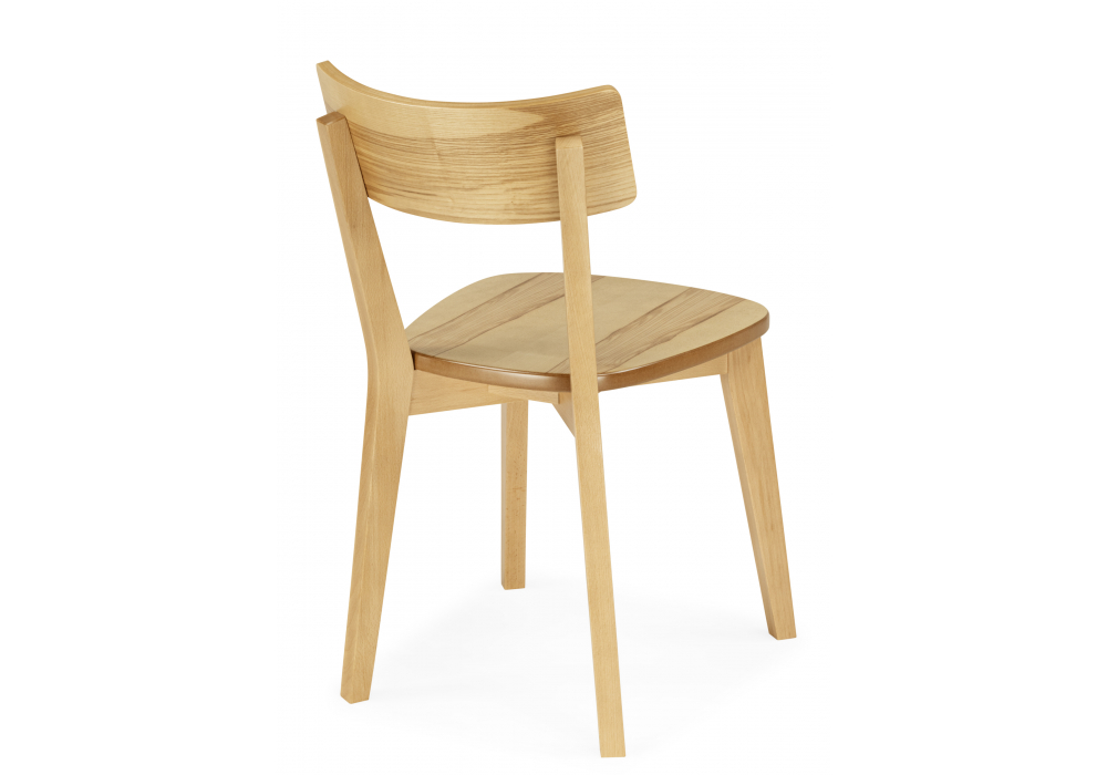 Деревянный стул Линда жесткое сидение дуб / вивид дуб