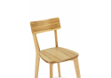 Деревянный стул Линда жесткое сидение дуб / вивид дуб