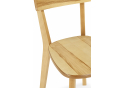 Деревянный стул Линда жесткое сидение дуб / вивид дуб
