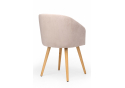 Деревянный стул Монер 360 латте (glory 10) / светлое дерево