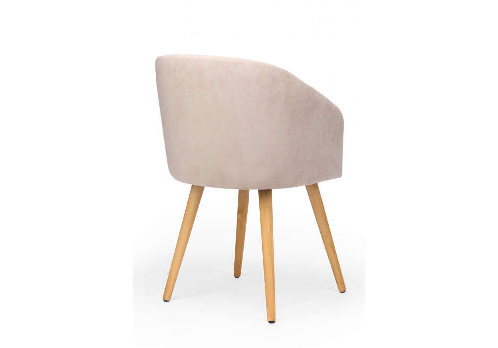 Деревянный стул Монер латте (glory 10) / светлое дерево