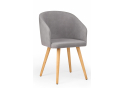 Деревянный стул Монер темно-серый (glory 20) / светлое дерево