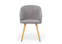 Деревянный стул Монер темно-серый (glory 20) / светлое дерево