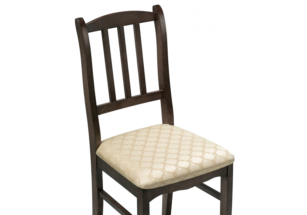 Деревянный стул Муриел орех / андрис бежевый