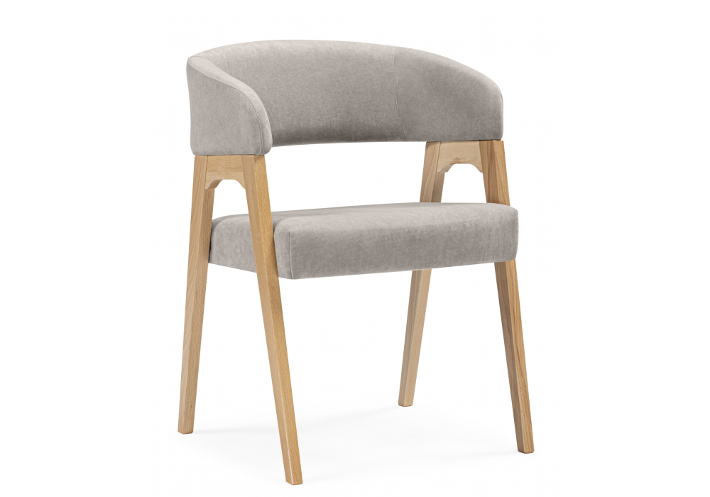 Деревянный стул Невада 1 ткань 231 / светлое дерево