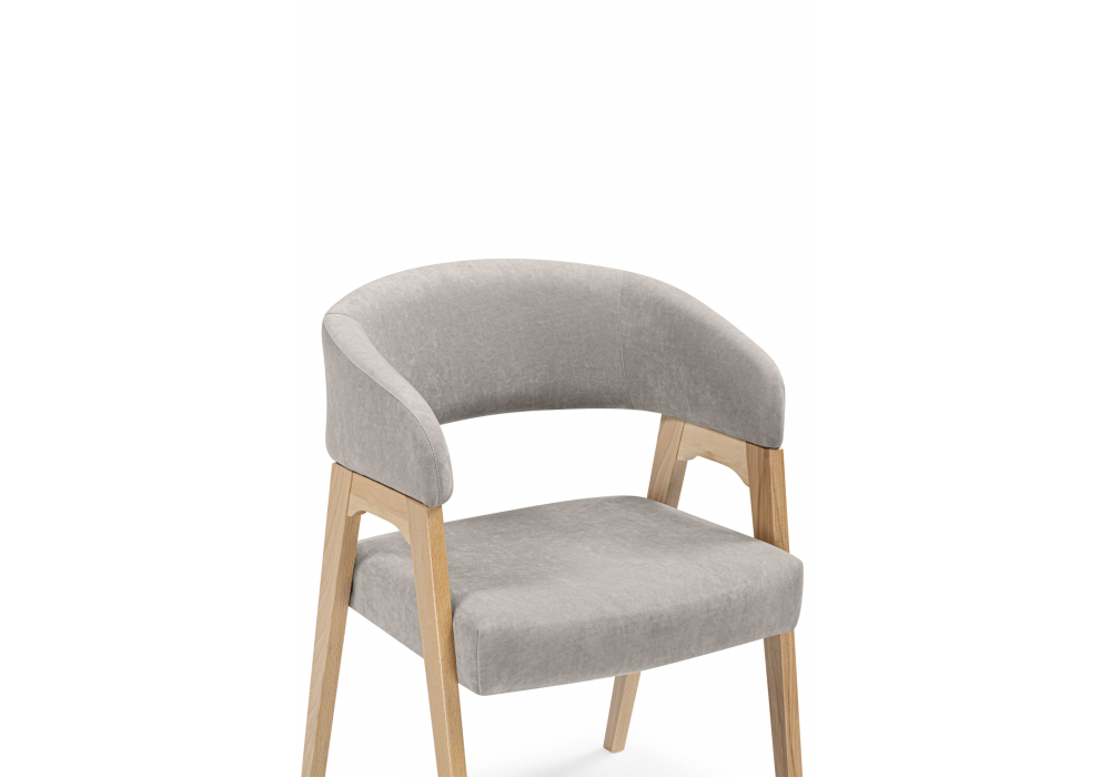 Деревянный стул Невада 1 ткань 231 / светлое дерево