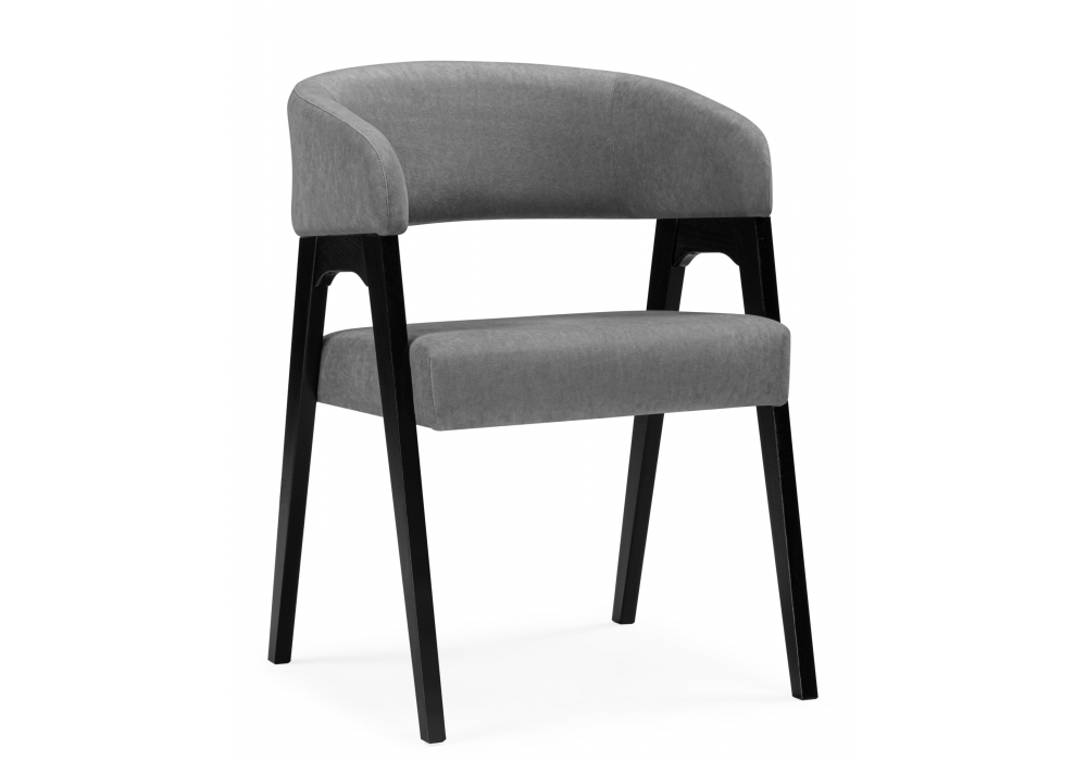 Деревянный стул Невада 1 ткань 234 / черное дерево