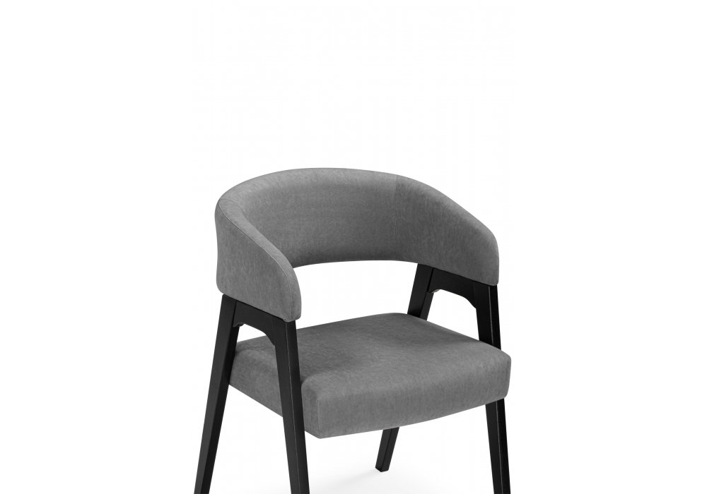 Деревянный стул Невада 1 ткань 234 / черное дерево