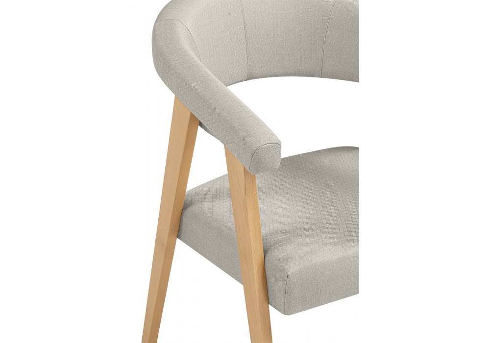 Деревянный стул Невада 2 натуральное дерево / ткань 135