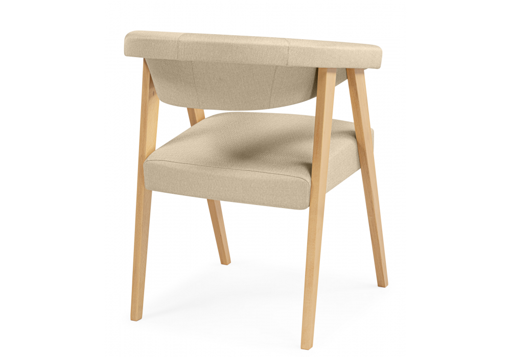 Деревянный стул Невада 2 натуральное дерево / ткань 135