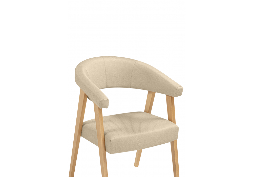 Деревянный стул Невада 2 натуральное дерево / ткань 135