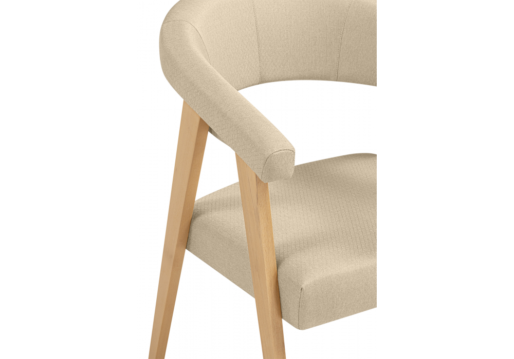 Деревянный стул Невада 2 натуральное дерево / ткань 135