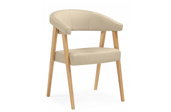 Деревянный стул Невада 2 натуральное дерево / ткань 135