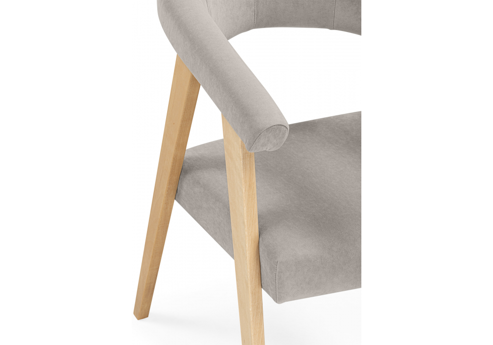 Деревянный стул Невада 2 ткань 231 / светлое дерево