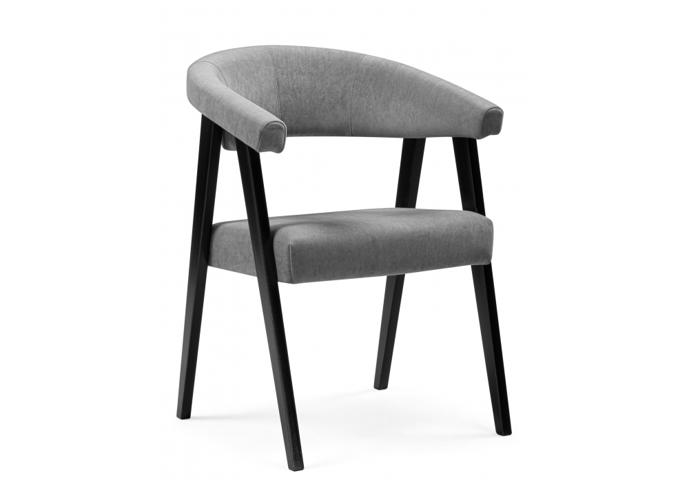 Деревянный стул Невада 2 ткань 234 / черное дерево