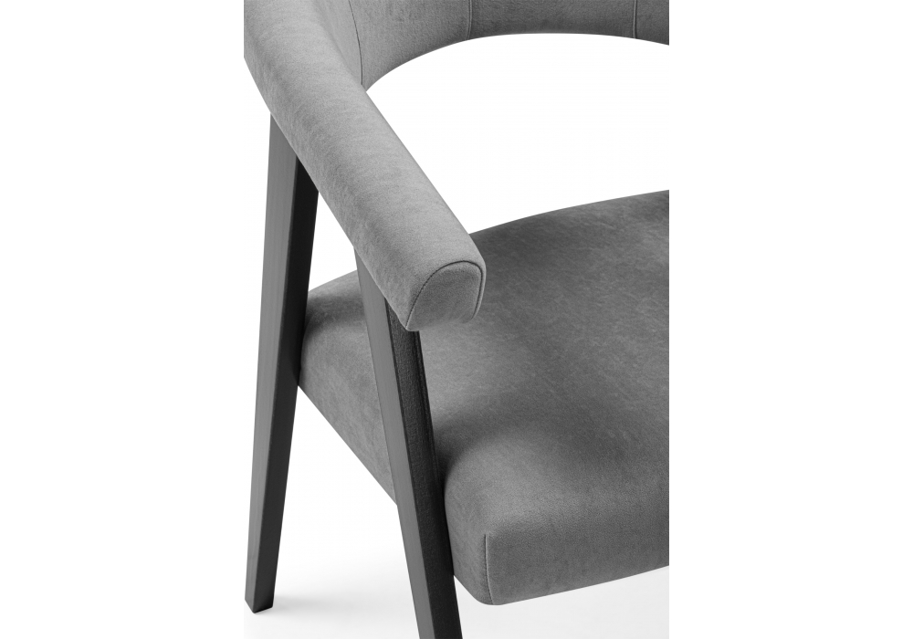 Деревянный стул Невада 2 ткань 234 / черное дерево