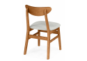 Деревянный стул Okava бежевый / орех