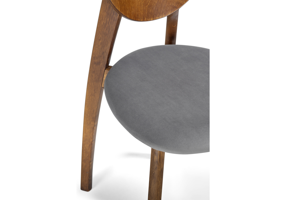 Деревянный стул Окава tenerife stone / миланский орех