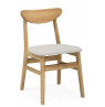 Деревянный стул Okava wood / beige