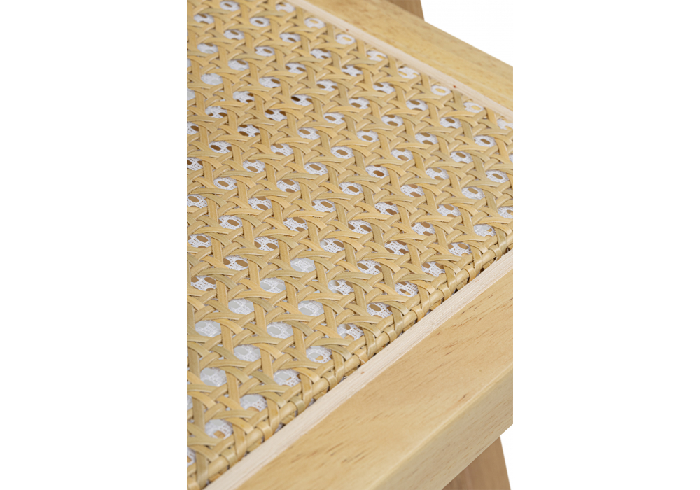 Деревянный стул Rattan wood