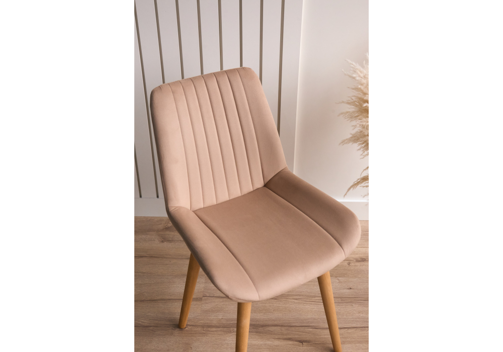 Деревянный стул Седа 360 бежевый (zd 210) / светлое дерево