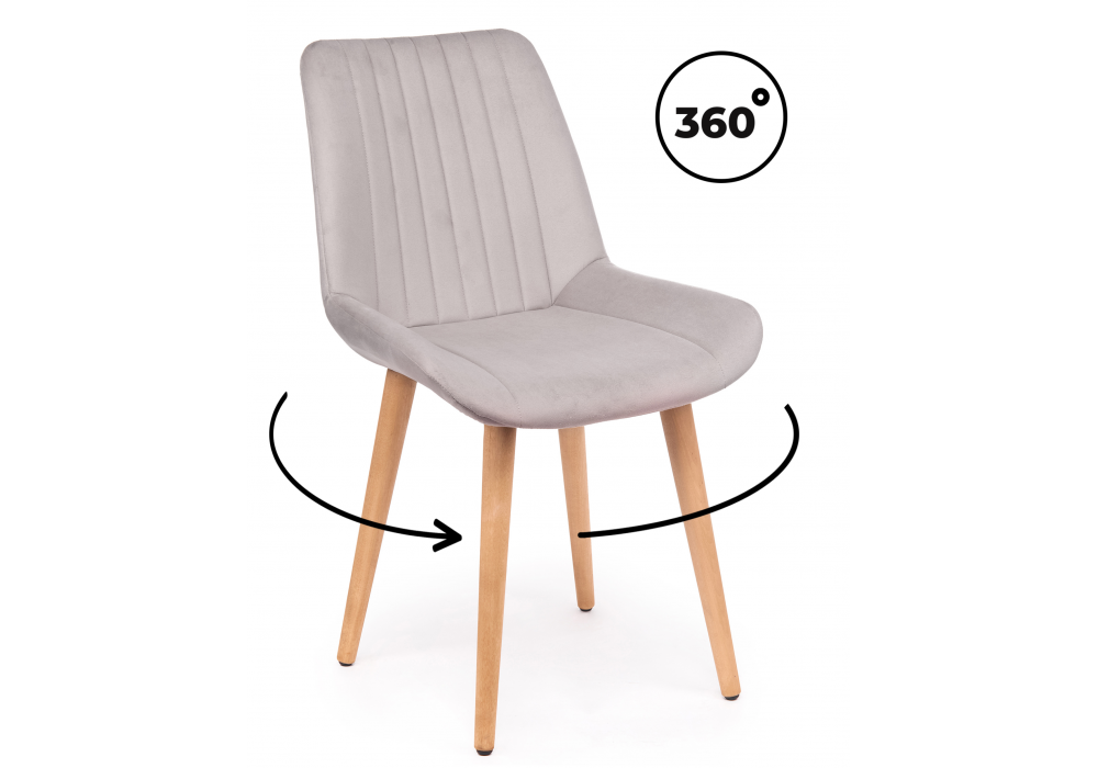 Деревянный стул Седа 360 латте (zd 290) / светлое дерево