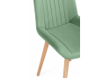 Деревянный стул Седа фисташковый (zd 651) / светлое дерево