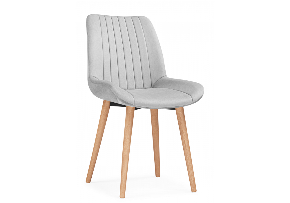 Деревянный стул Седа светло-серый (zd 960) / светлое дерево