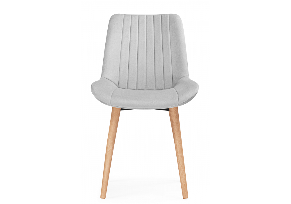 Деревянный стул Седа светло-серый (zd 960) / светлое дерево