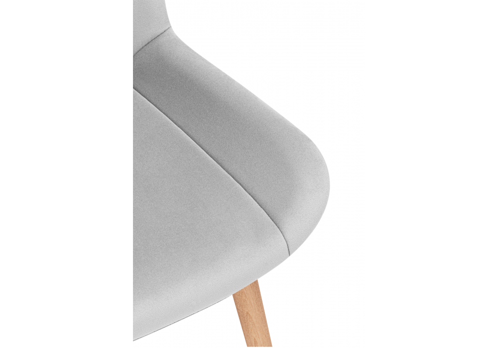 Деревянный стул Седа светло-серый (zd 960) / светлое дерево