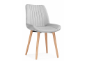 Деревянный стул Седа светло-серый (zd 960) / светлое дерево