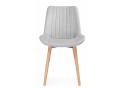 Деревянный стул Седа светло-серый (zd 960) / светлое дерево