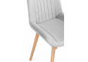 Деревянный стул Седа светло-серый (zd 960) / светлое дерево