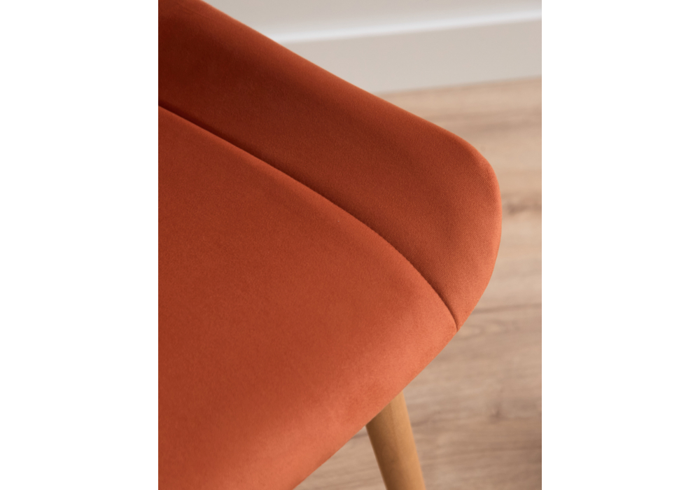 Деревянный стул Седа терракотовый (zd 432) / светлое дерево