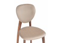 Деревянный стул Вакимо ткань tenerife beige / миланский орех