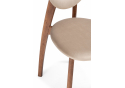 Деревянный стул Вакимо ткань tenerife beige / миланский орех