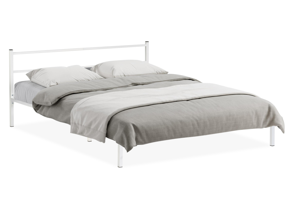 Двуспальная кровать Фади 160х200 белая