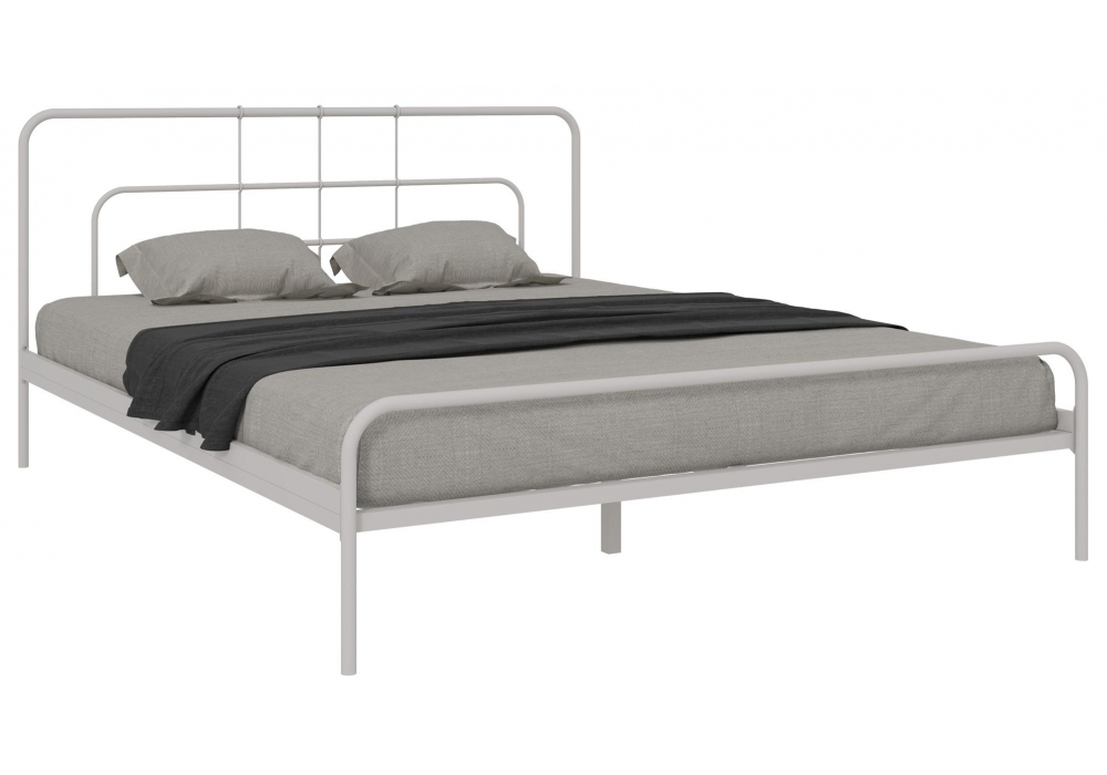 Двуспальная кровать Ирэн 160х200 белая