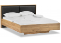 Двуспальная кровать Клауд 160х200 парящая дуб крафт золотой / антрацит